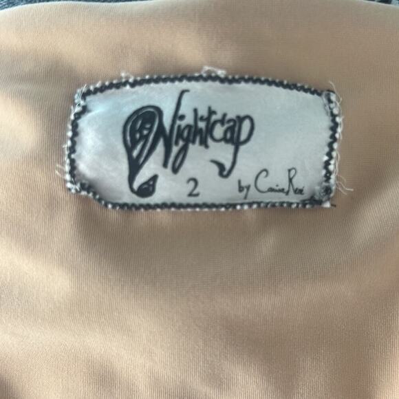 Revolve Nightcap Cream Ecru Spiral Lace Scoop Dress size 2 (423) - Picture 7 of 8